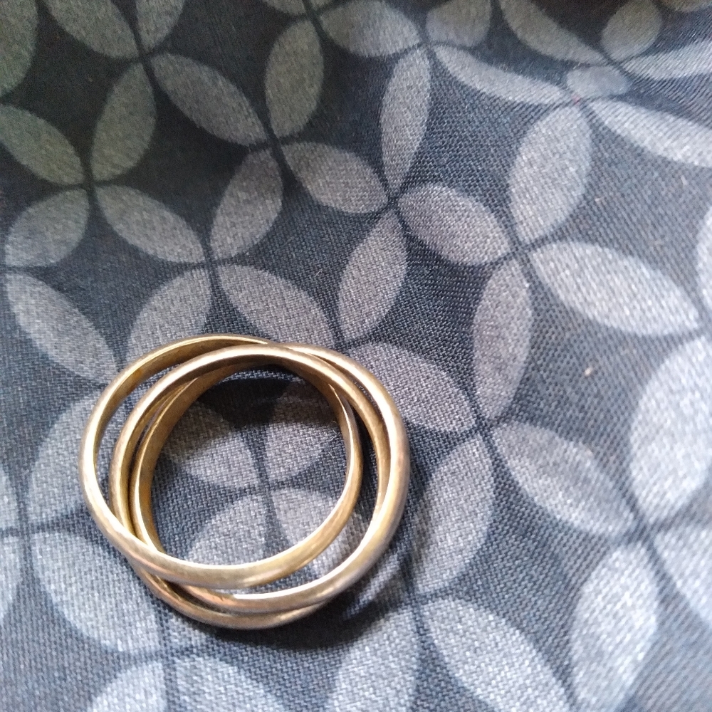 Silver ring size 8